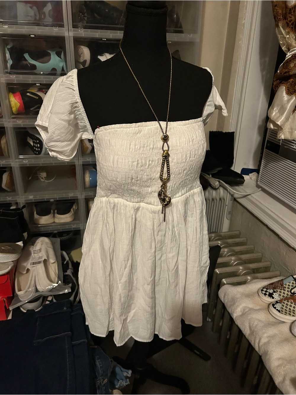 Puff Sleeve Off-the-Shoulder